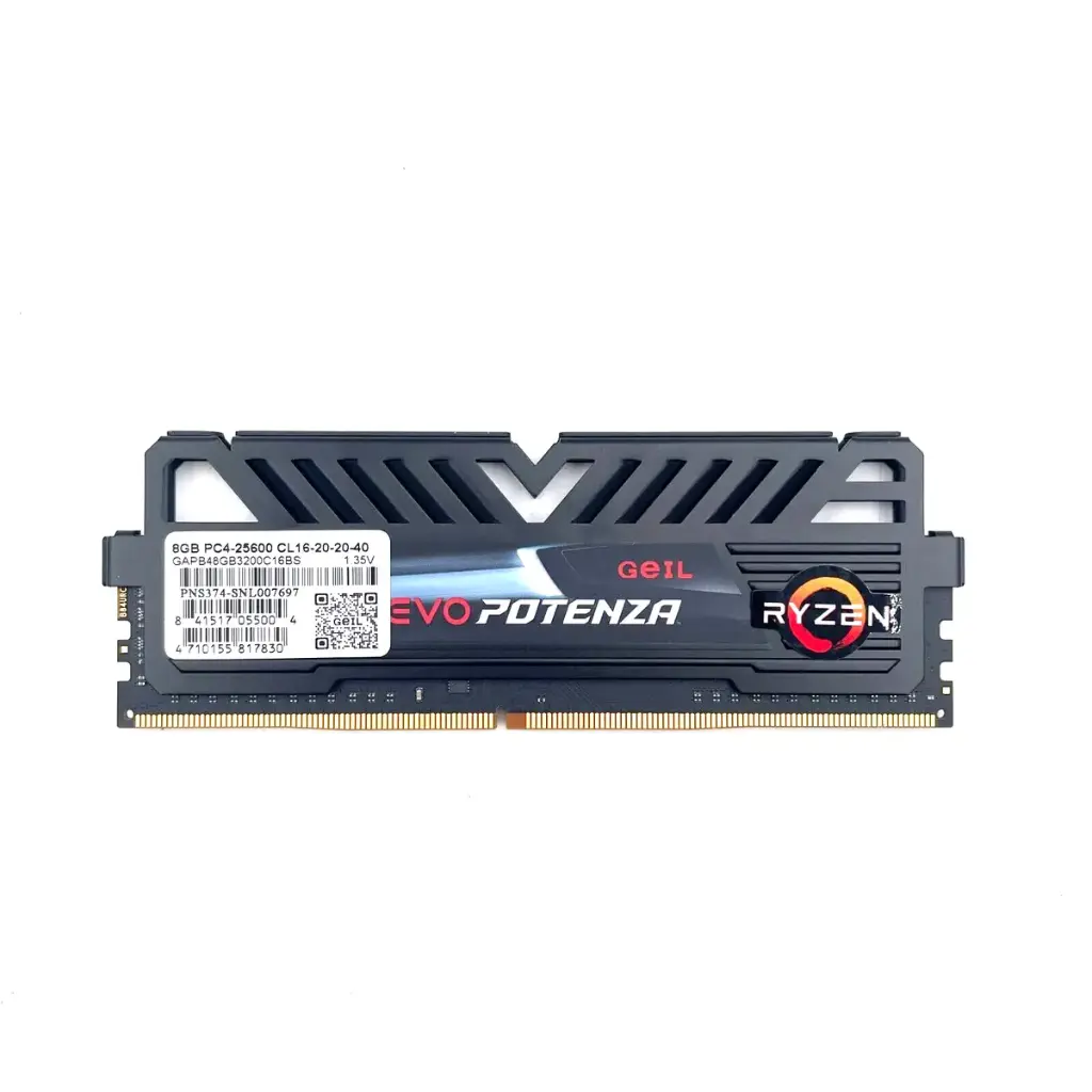  Memoria GeIL Evo Potenza GAPB48GB3200C16BSC 1 x 8GB | DIMM DDR4-3200